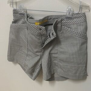 Lole Black and Gray Patterned Jean Shorts